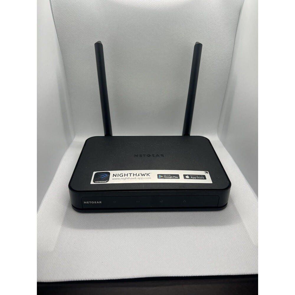 NETGEAR Wifi Router AC750 R6020 Mbps 4 Port Dual Band Black